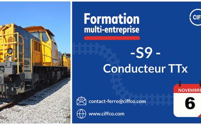 Formation S9 – Conducteur TTX