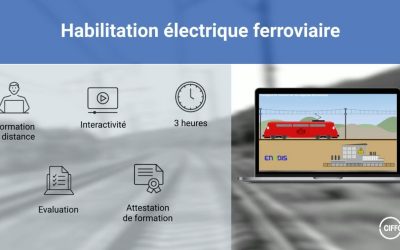 Nouveau module e-learning « Habilitation électrique ferroviaire »